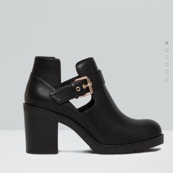 Pull&Bear high heel cut out ankle boots ,size 40 . - Picture 3 of 8